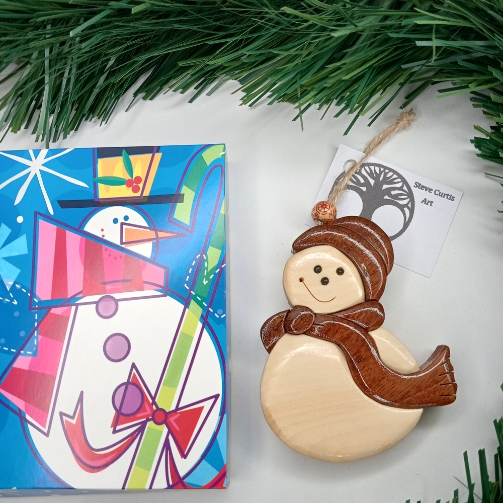 Hand Crafted Wood Ornament